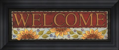 Framed Warm Welcome II Print