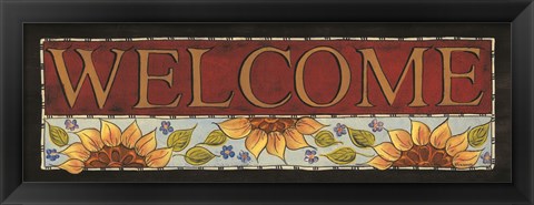 Framed Warm Welcome II Print