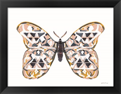 Framed Butterfly Penny Print