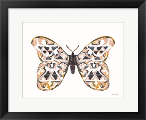 Framed Butterfly Penny Print