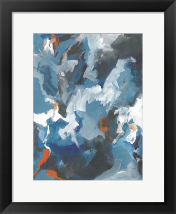 Framed Mist and Spray II Print