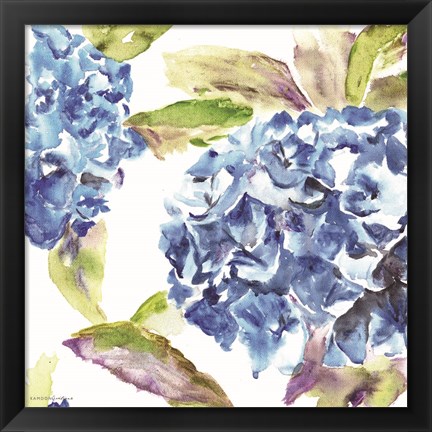 Framed Hydrangea Print