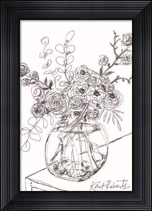 Framed From the Garden Print