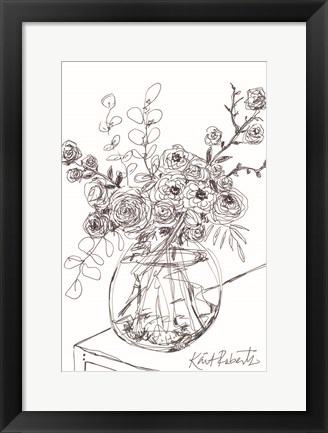 Framed From the Garden Print