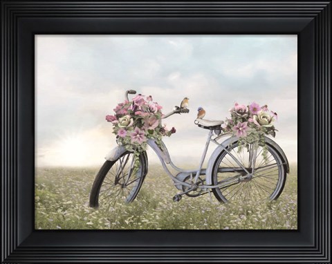 Framed Fragrant Fields Print