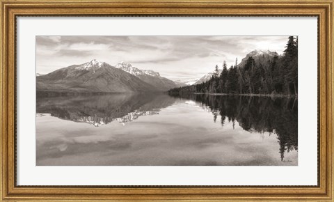 Framed Lake McDonald Print