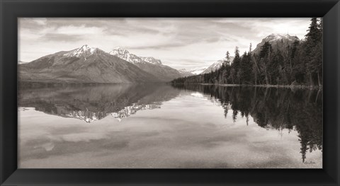 Framed Lake McDonald Print