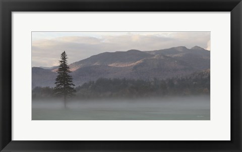 Framed Adirondack Misty Morning Print