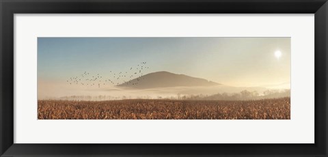 Framed Rakers Mill Road Sunrise Print