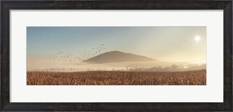 Framed Rakers Mill Road Sunrise Print