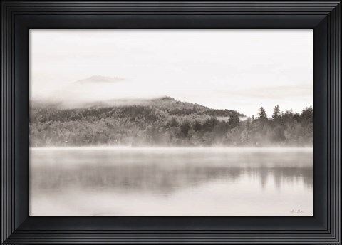 Framed Foggy View Print