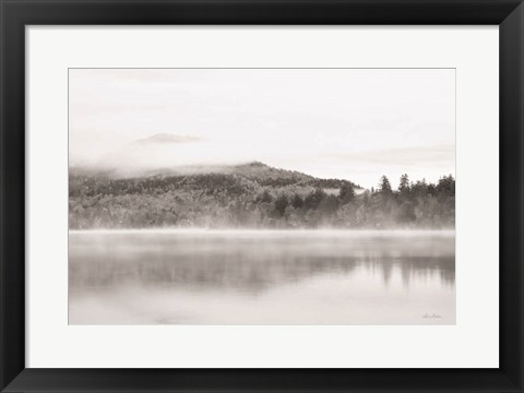 Framed Foggy View Print