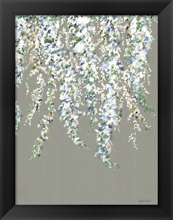 Framed Wisteria in Bloom Print