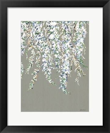 Framed Wisteria in Bloom Print