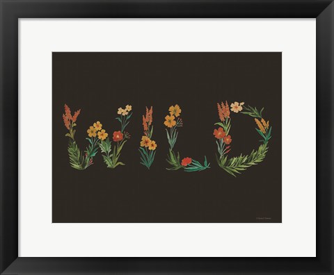 Framed Wild Botanical Print