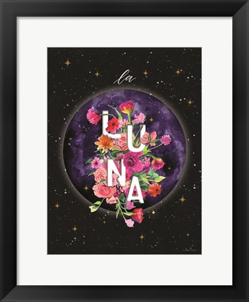 Framed La Luna Print