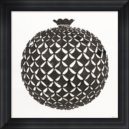 Framed Tile Vase 3 Print