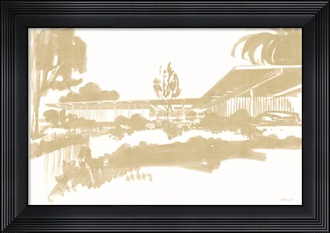 Framed Home Study Print