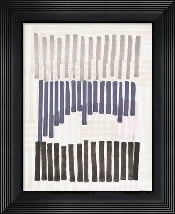 Framed Intersecting Lines 2 Print