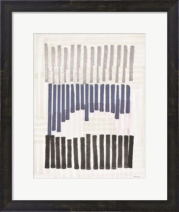 Framed Intersecting Lines 2 Print