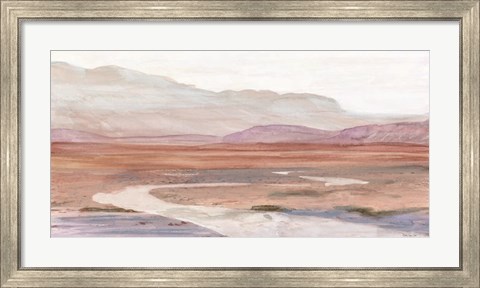 Framed Painted Valley Print