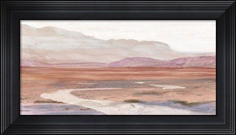 Framed Painted Valley Print