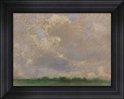 Framed Abstract Horizon Print