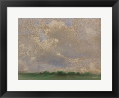 Framed Abstract Horizon Print