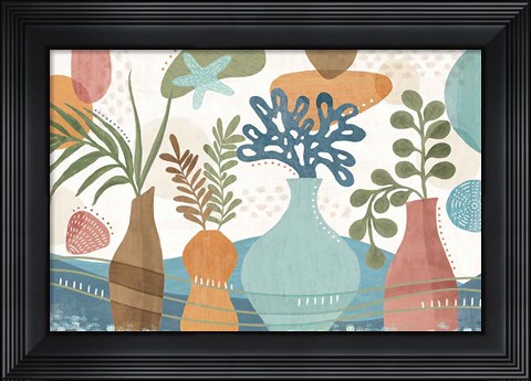 Framed Coastal Creations I Print