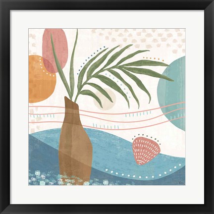 Framed Coastal Creations II Print