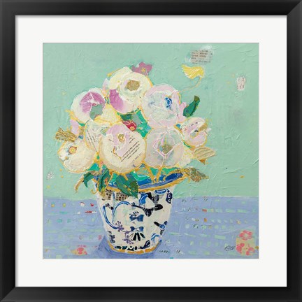 Framed Kristens Peonies Print