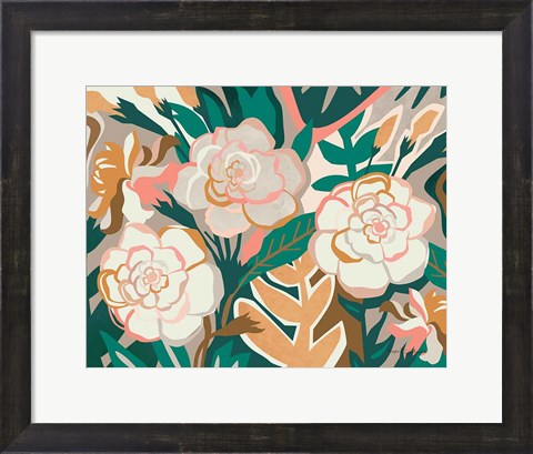 Framed Gardenia I Print