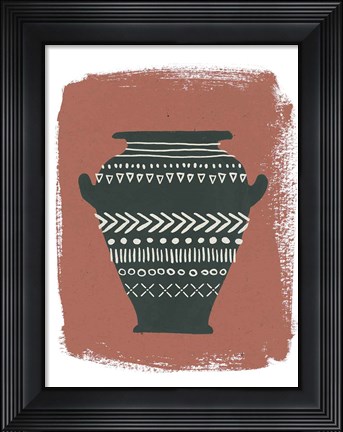 Framed Global Vessels IV Print