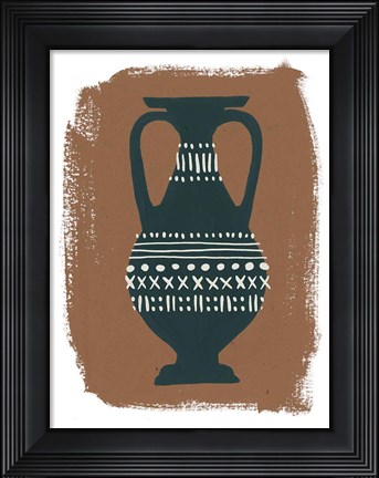 Framed Global Vessels III Print