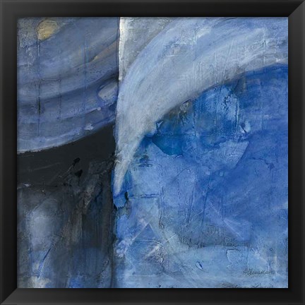 Framed Blue Mood Print