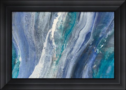 Framed Merging Rivers Print