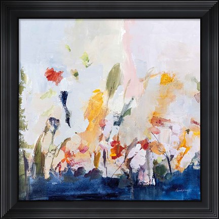 Framed Spontaneous Summer II Print