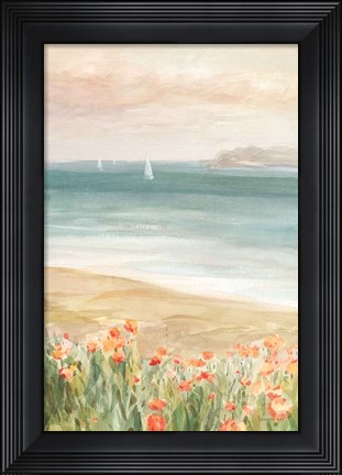 Framed Around the Point II Print