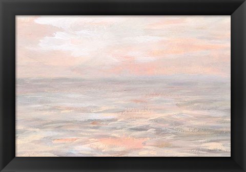 Framed Sunrise Waters Print