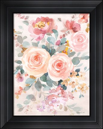 Framed September Blooming II Print