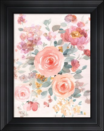 Framed September Blooming I Print