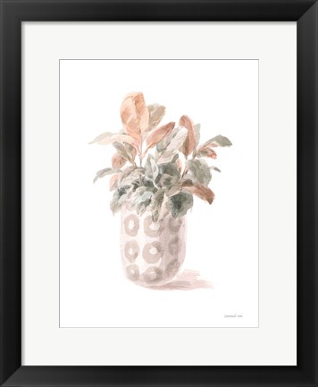 Framed Modern Flora II Print