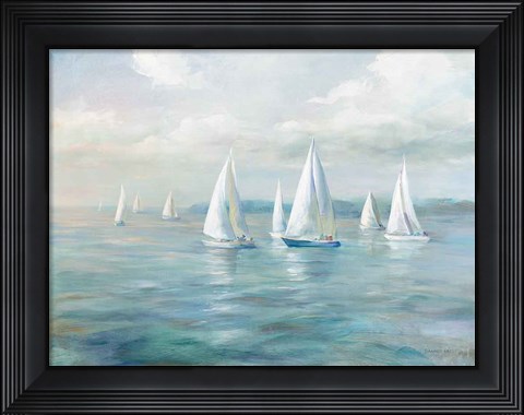 Framed Setting Sail Print