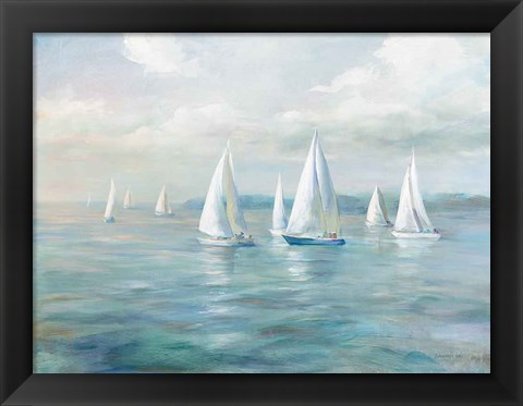 Framed Setting Sail Print