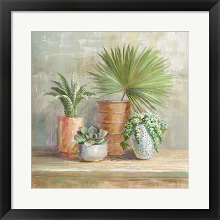 Framed Indoor Garden Print