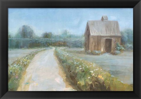 Framed Road to the Fields Print