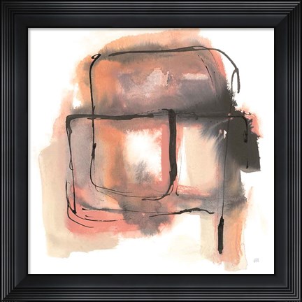 Framed Life Squared II Print