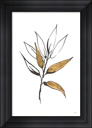 Framed Leafed VI Print