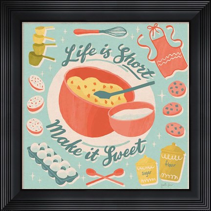 Framed Fresh Baked IV Print