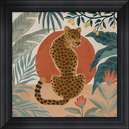 Framed Big Cat Beauty II Print